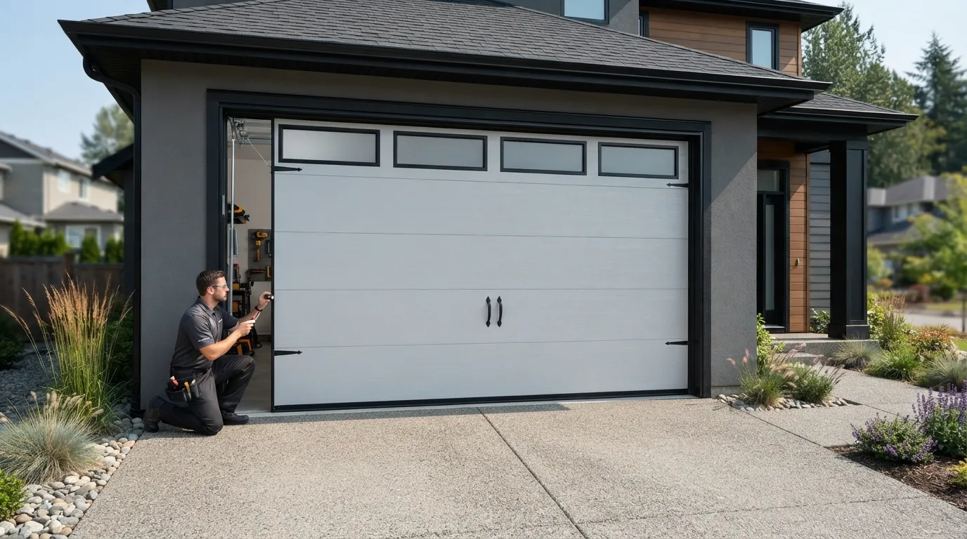New Garage Door Installation for Saginaw Homes in Arlington