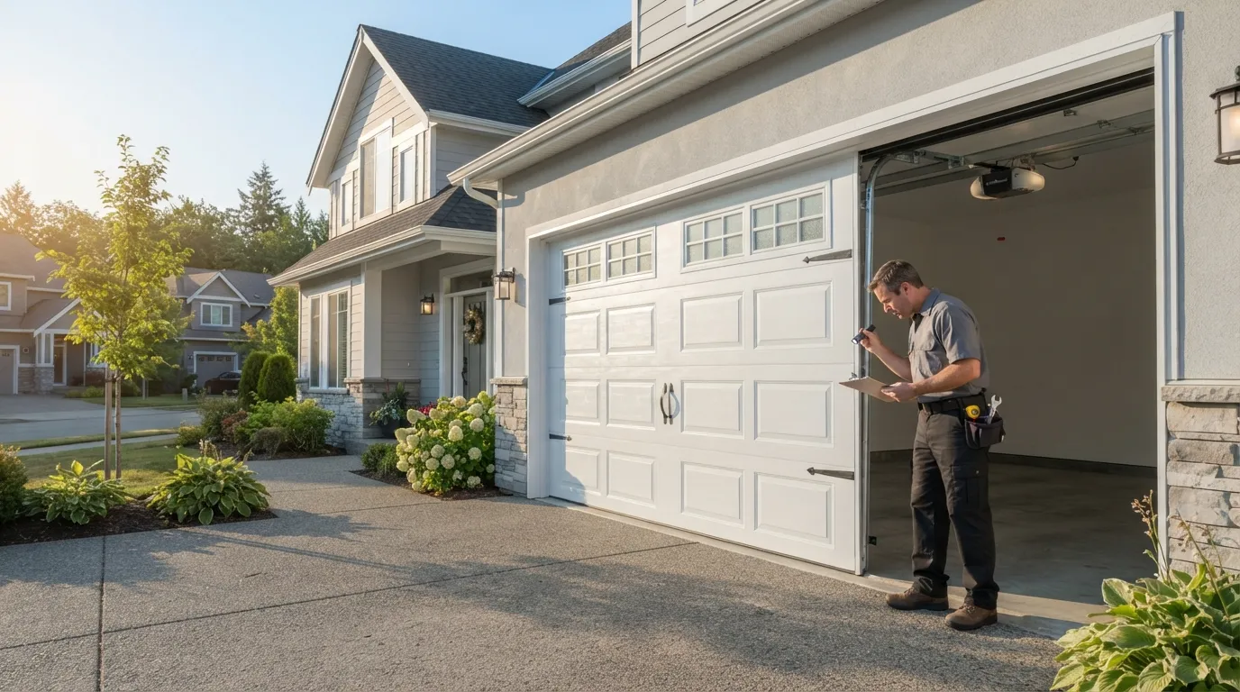 New Garage Doors for Rendon's 1990s-Era Houses in Arlington
