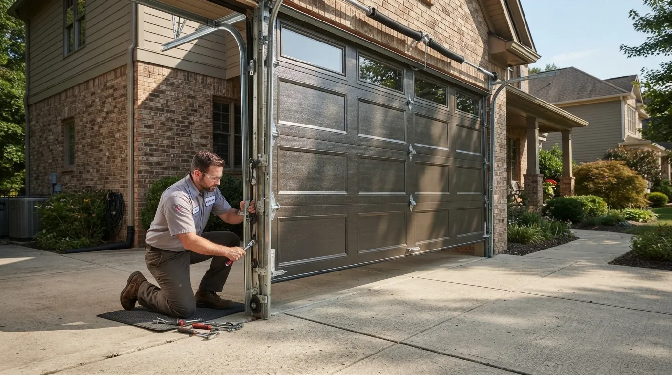Roller Replacement for Keller's Newer Garage Doors in Arlington